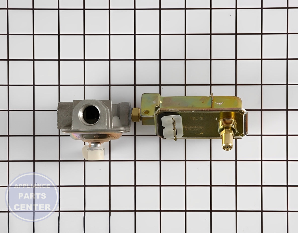 Valve and Pressure Regulator WB19K10044 - Detailed view of precise gas control mechanism
