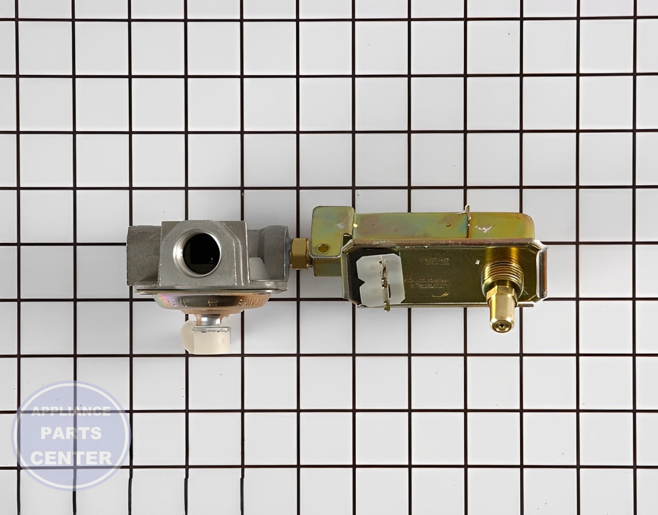 Valve and Pressure Regulator WB19K10044 - Detailed view of precise gas control mechanism