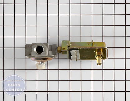 Valve and Pressure Regulator WB19K10044 - Detailed view of precise gas control mechanism