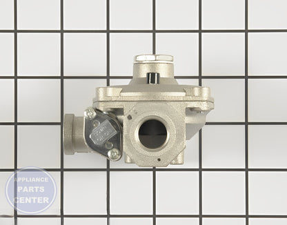 GE Pressure Regulator WB19K10055 - Installation in Hotpoint model showing key mounting points