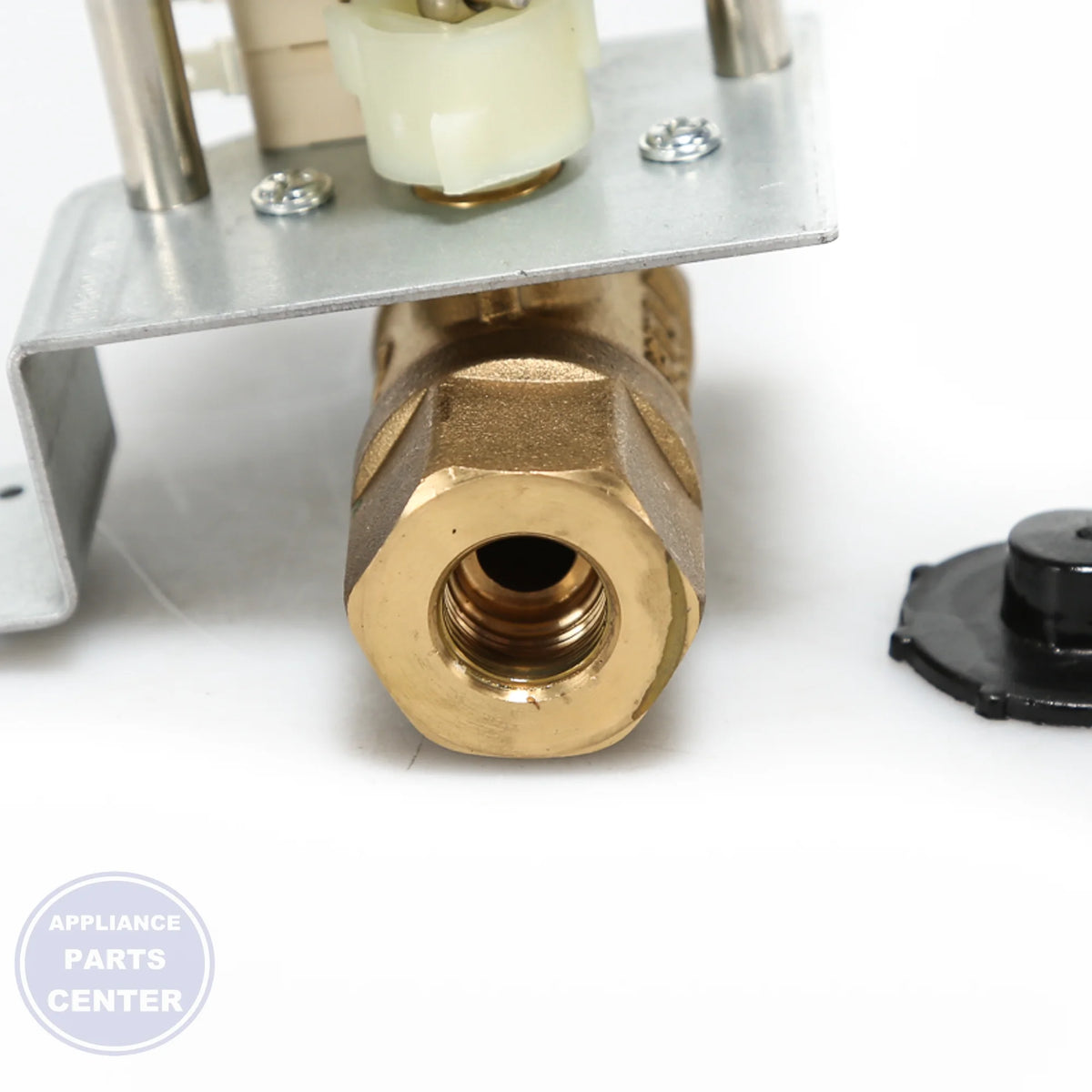 GEH RANGE VALVE LOCKOUT WB19K10059 - Installation in GEH model showcasing mounting points.