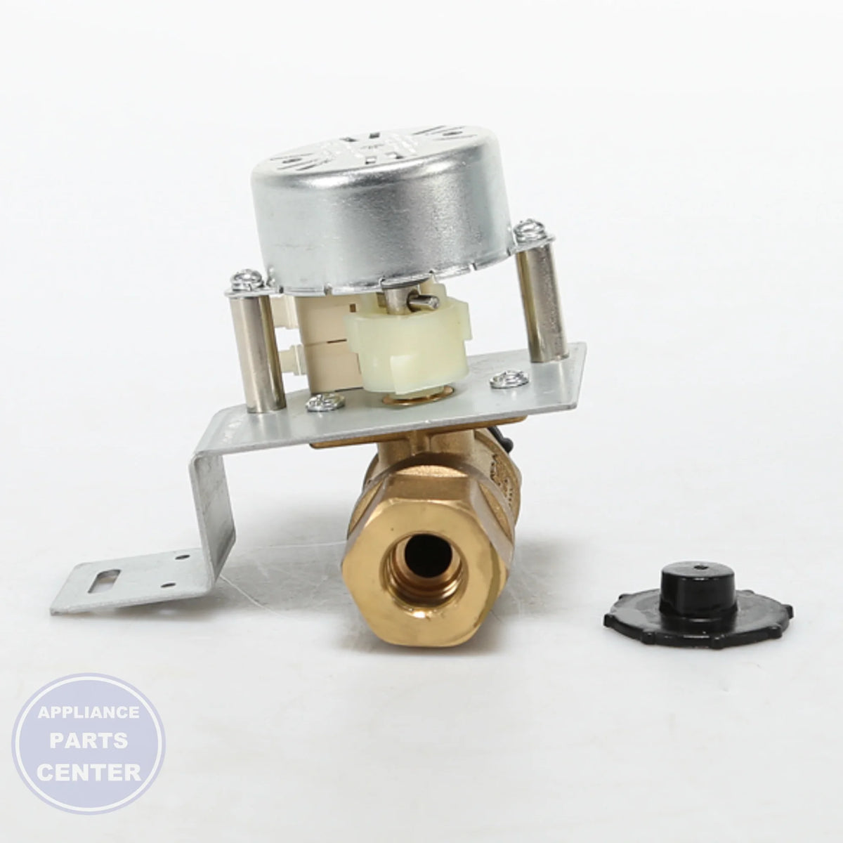 GEH RANGE VALVE LOCKOUT WB19K10059 - Installation in GEH model showcasing mounting points.