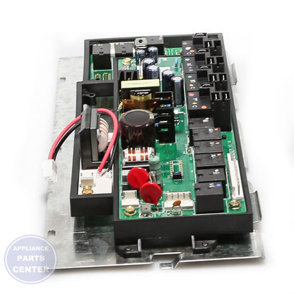GEH RANGE RIGHT RELAY BOARD WB19K10061 - Installation in GEH model showing key mounting points