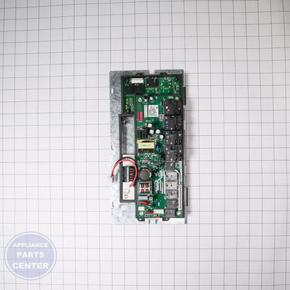 GEH RANGE RIGHT RELAY BOARD WB19K10061 - Installation in GEH model showing key mounting points