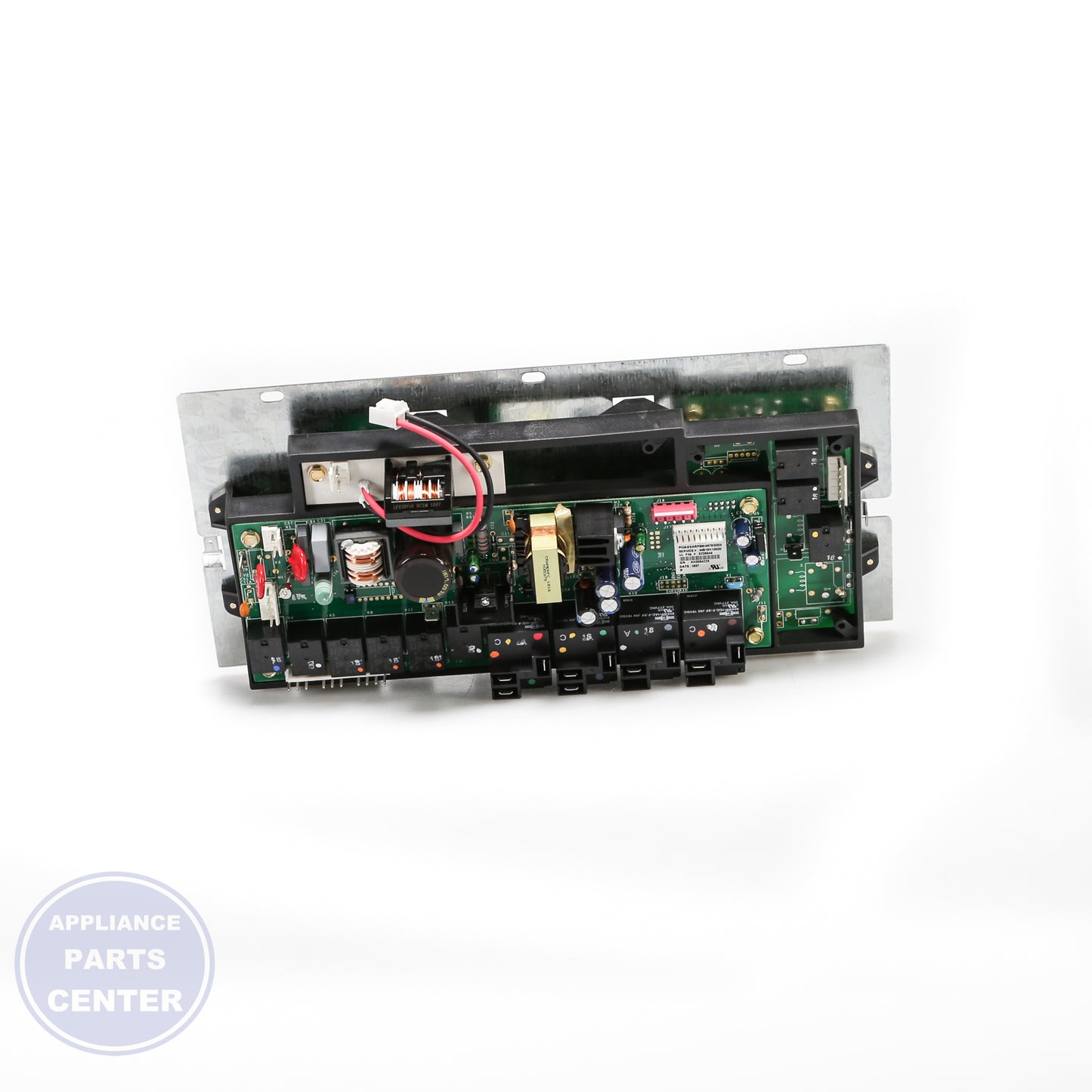 GEH RANGE RIGHT RELAY BOARD WB19K10061 - Installation in GEH model showing key mounting points