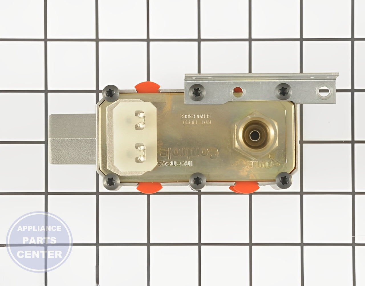 Safety Valve WB19K36 - Side view with 3.5" x 2.5" x 2" measurements