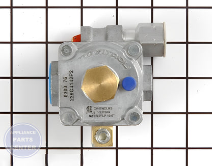 Pressure Regulator WB19T10079 - Side view with 3-inch diameter and 2-inch height