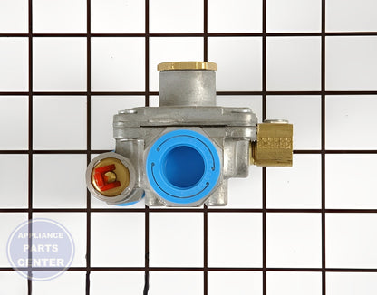 GE Pressure Regulator WB19T10079 - Installation in Kenmore model showing mounting points