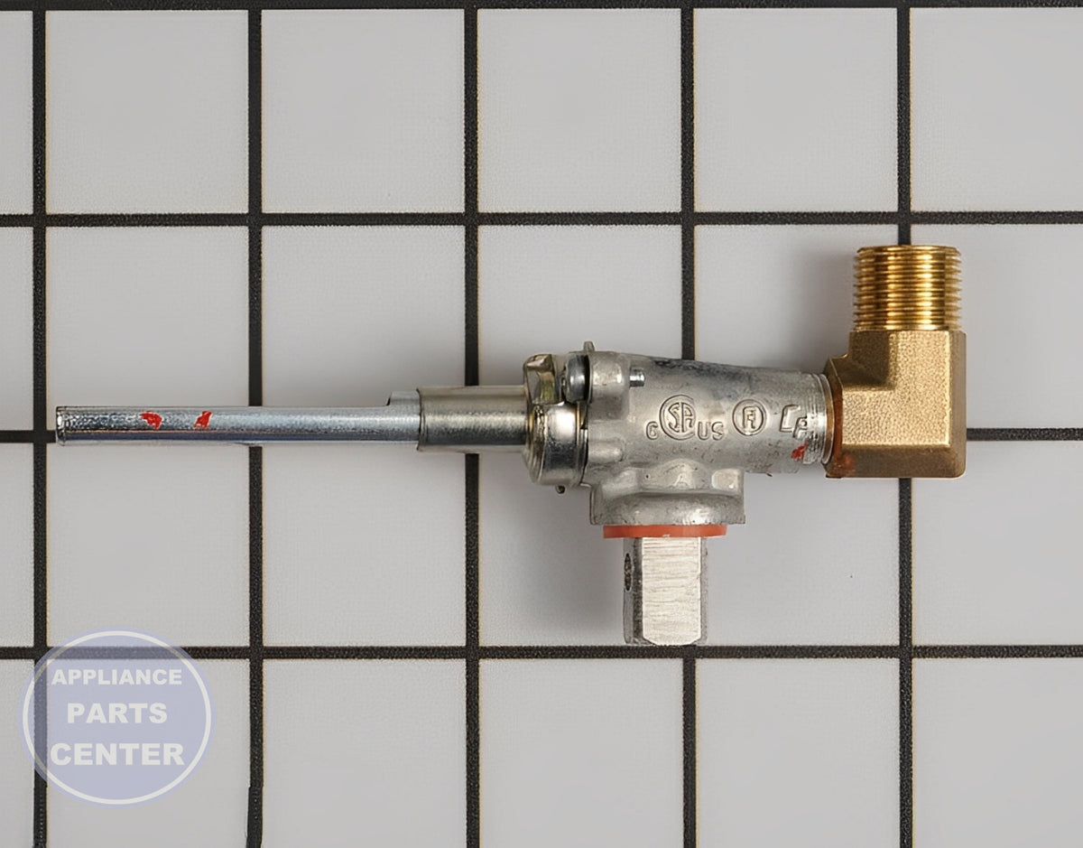 GE OVEN SURFACE BURNER VALVE WB19T10084 - Main view showing efficient gas flow for GEN Range/Stove/Oven