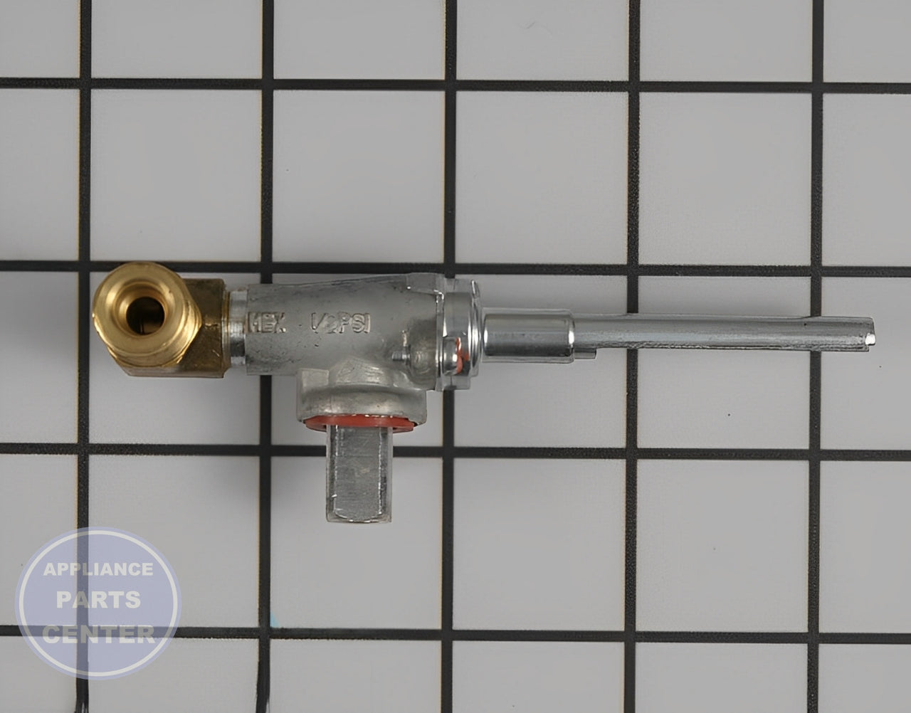 GE OVEN GAS VALVE WB19T10086 - Main view showing high BTU support for GE Profile Series