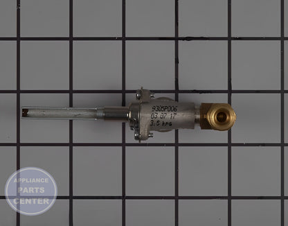 Surface Burner Valve WB19T10091 - Side view with 3-inch length and 2-inch width