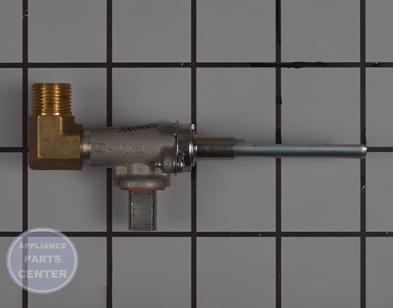 GE Surface Burner Valve WB19T10091 - Main view showing heat control for GE JGBS66REKSS and JGB700SEJSS