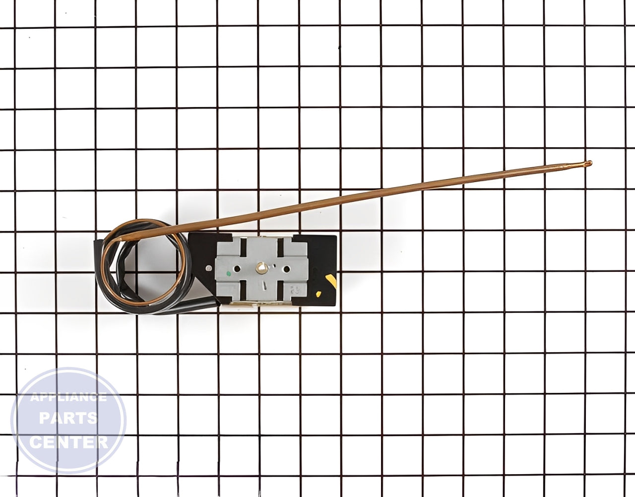 GE STOVE RANGE OVEN THERMOSTAT WB20K10004 - Main view showing temperature range for GE [specific models]