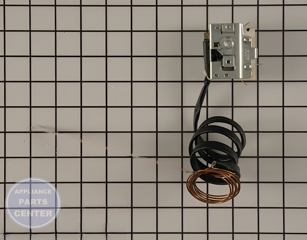 GE Range Temperature Control Thermostat WB20K10017 - Main view showing temperature regulation for various GE models