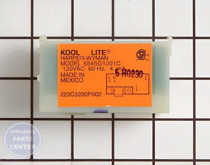 GE Spark Module WB20K5037 - Main view showing ignition control for GE, Kenmore, Hotpoint, and RCA models
