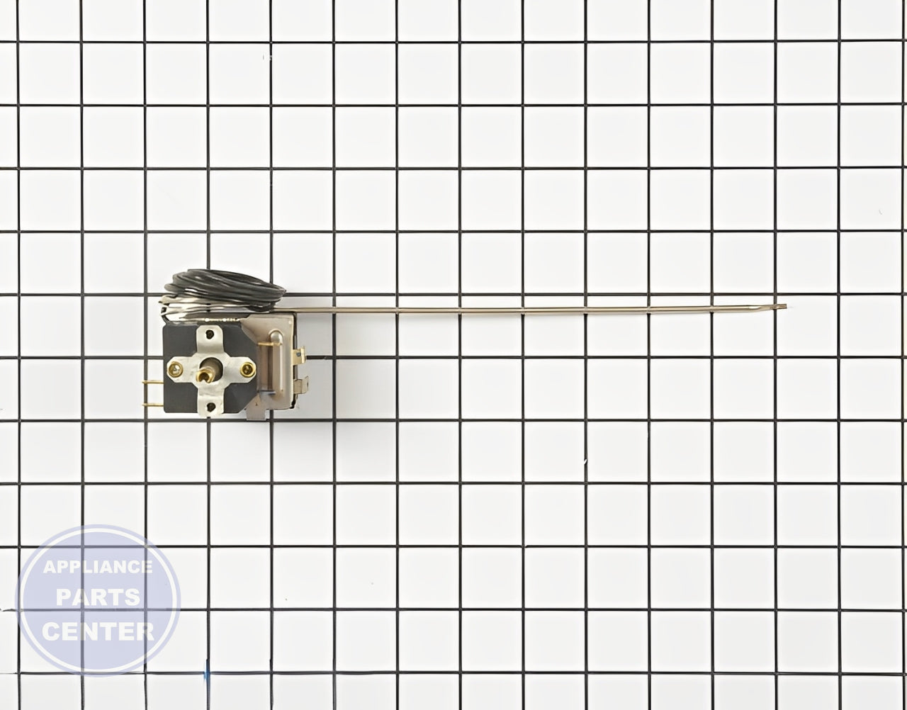 GE Temperature Control Thermostat WB20T10013 – Main view showing temperature control for GE, Whirlpool, Kenmore models