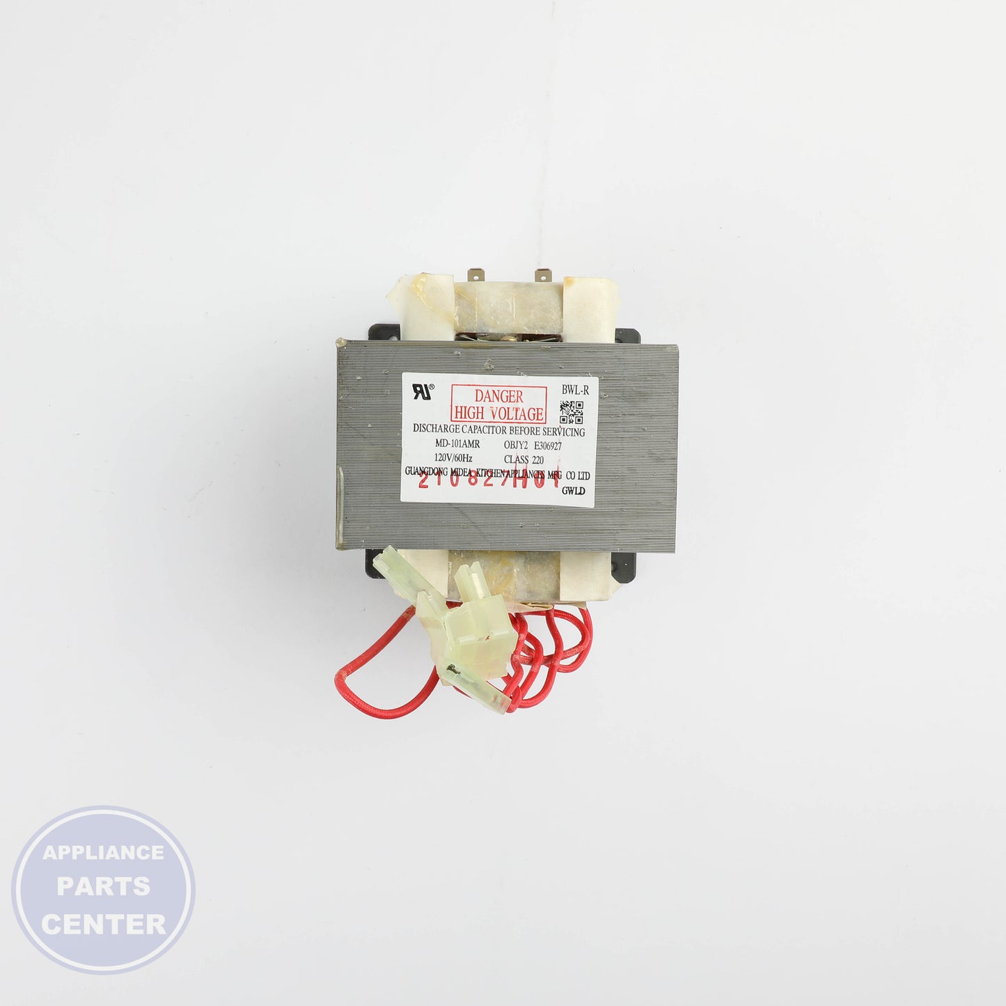 H.V.TRANSFORMER WB20X10067 - Detailed view of stable high voltage operation