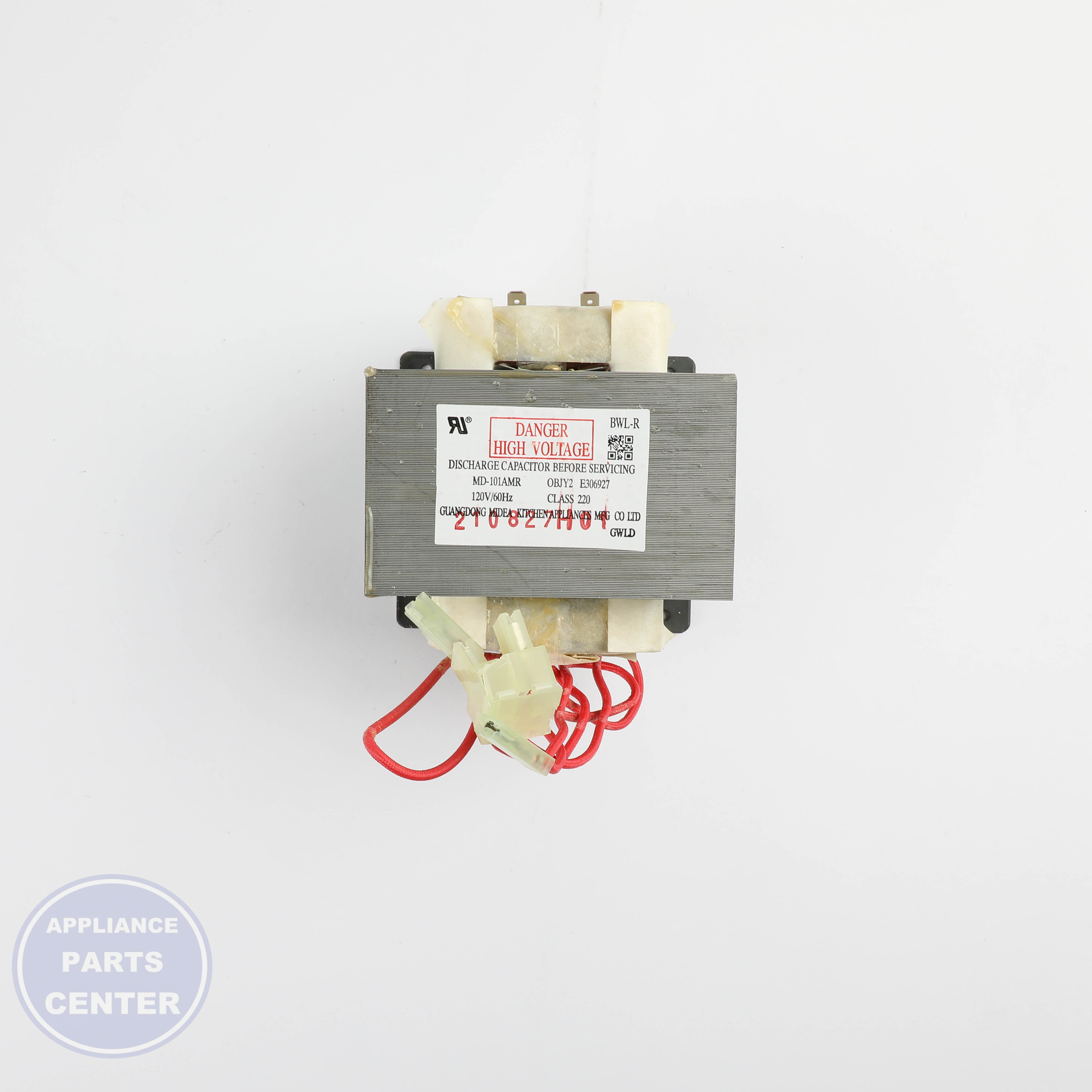 H.V.TRANSFORMER WB20X10067 - Detailed view of stable high voltage operation