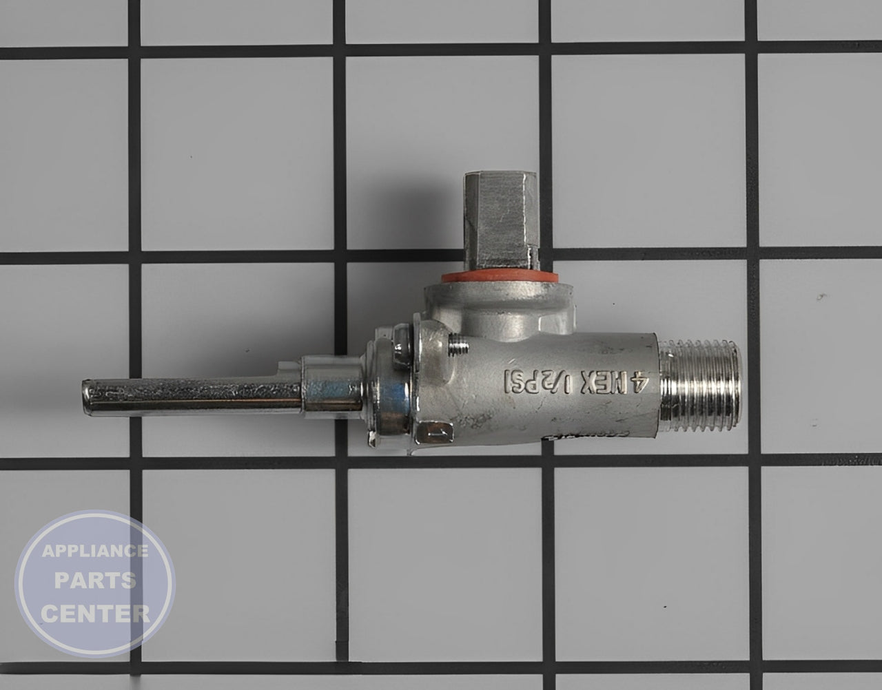 GE Surface Burner Valve WB21K10080 - Main view showing 20,000 BTU support for GE JGB635DEF1BB and similar models
