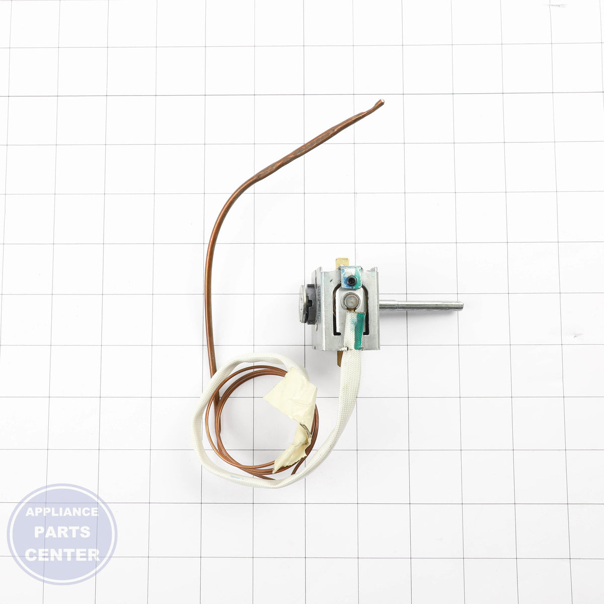 GEH THERMOSTAT WB21K10124 - Installation in GEH Elite Series showing key mounting points