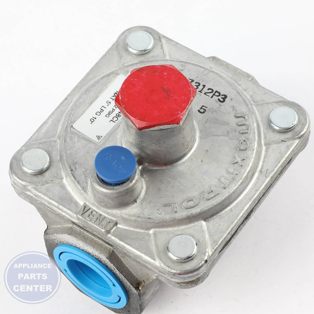 GEH REGULATOR WB21K10137 - Installation in [specific model] showing key mounting points