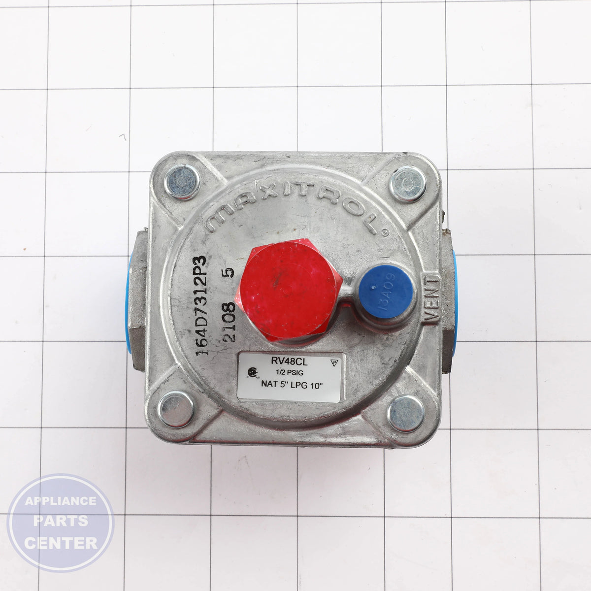 GEH REGULATOR WB21K10137 - Installation in [specific model] showing key mounting points