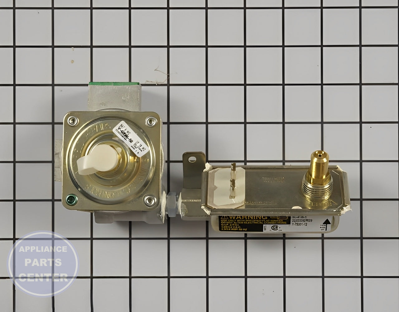 GE Hotpoint Safety Valve WB21X20806 - Main view showing gas flow control for various models