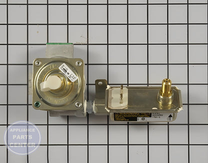 GE Hotpoint Safety Valve WB21X20806 - Main view showing gas flow control for various models