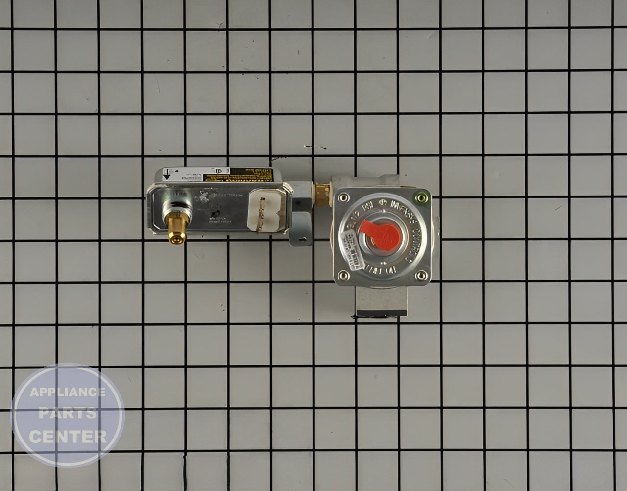 GE OVEN VALVE CONTROL ASSEMBLY WB21X26605 - Main view showing precise control for various GE models