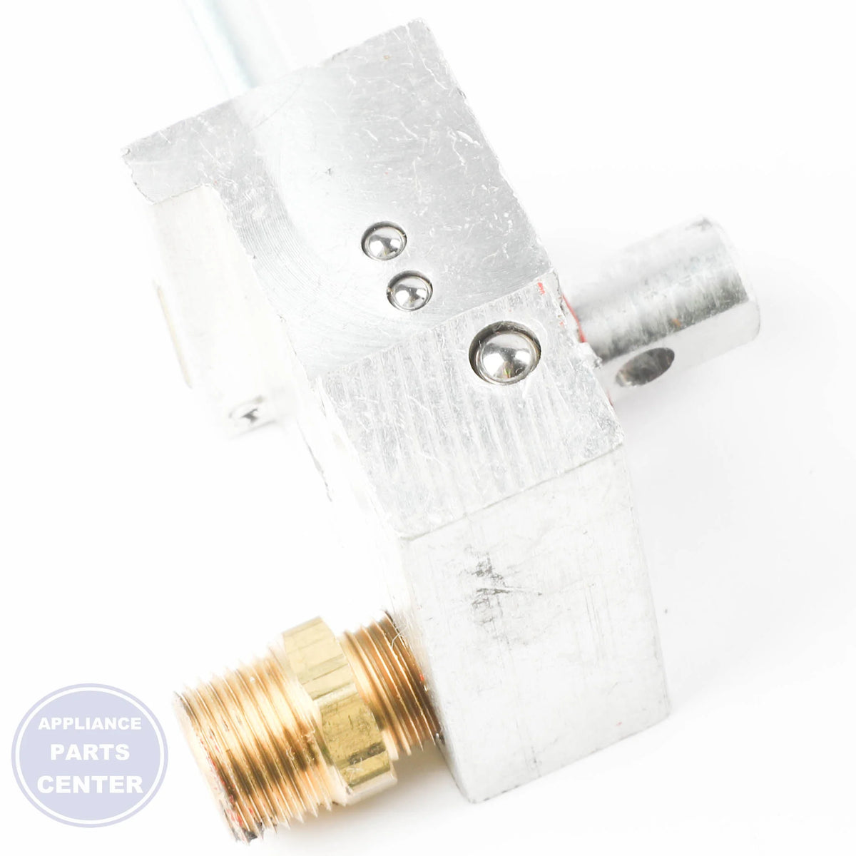 GEH GAS VALVE DUAL CTR WB21X29369 - Installation in specific model showing key mounting points