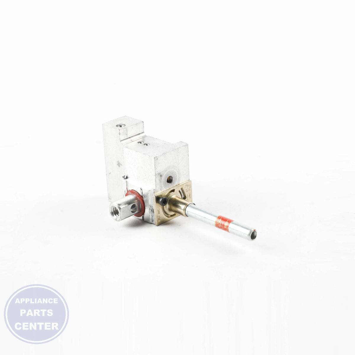 GEH GAS VALVE DUAL CTR WB21X29369 - Installation in specific model showing key mounting points