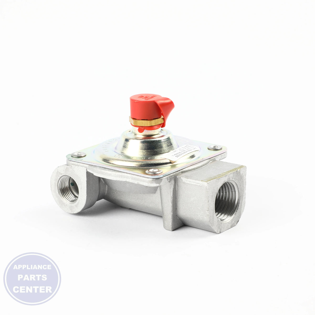 GEH PRESSURE REGULATOR WB21X30965 - Installation in GEH Range/Stove/Oven showing key mounting points