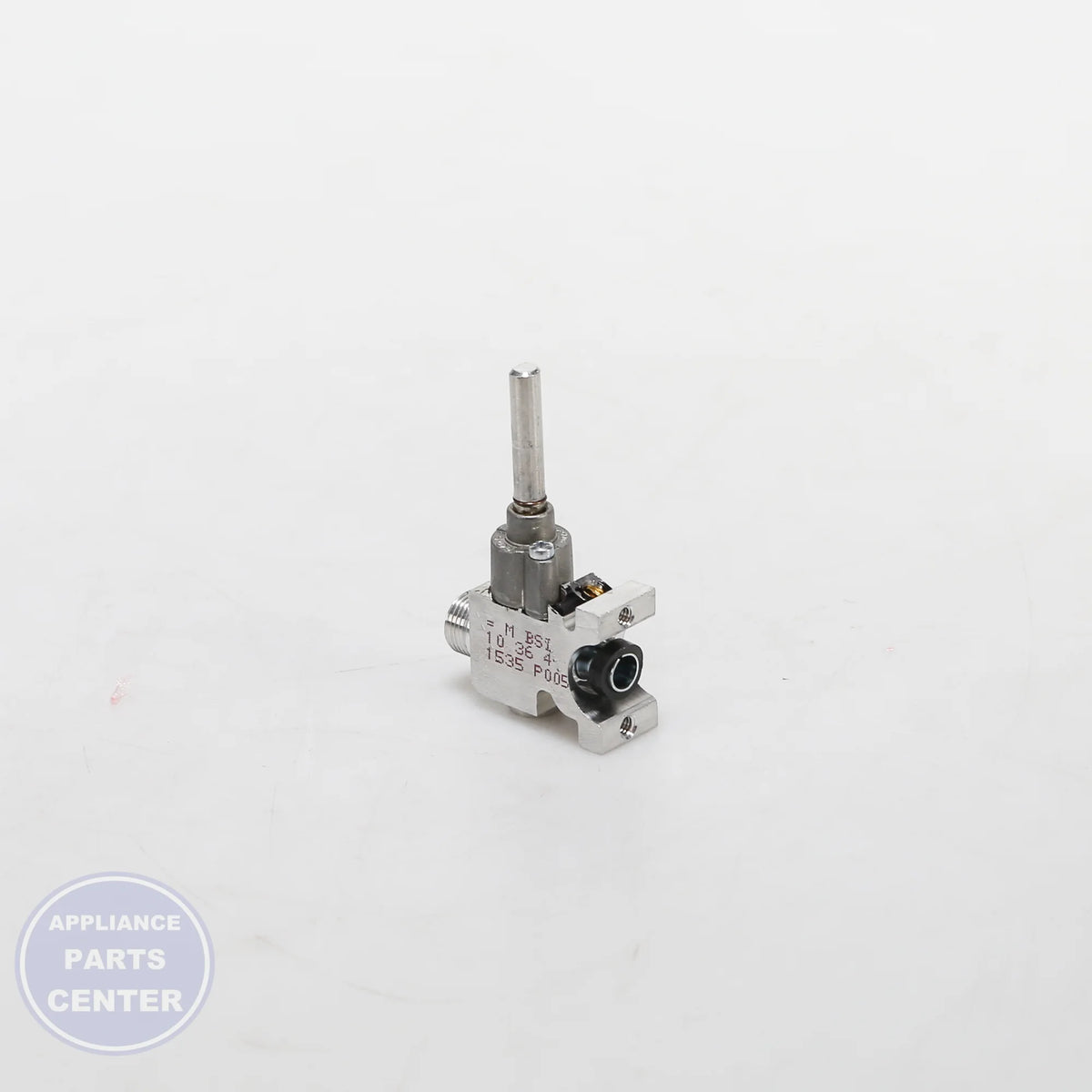 GEH GAS VALVE KIT WB21X31343 - Installation in specific GEH model showing key mounting points