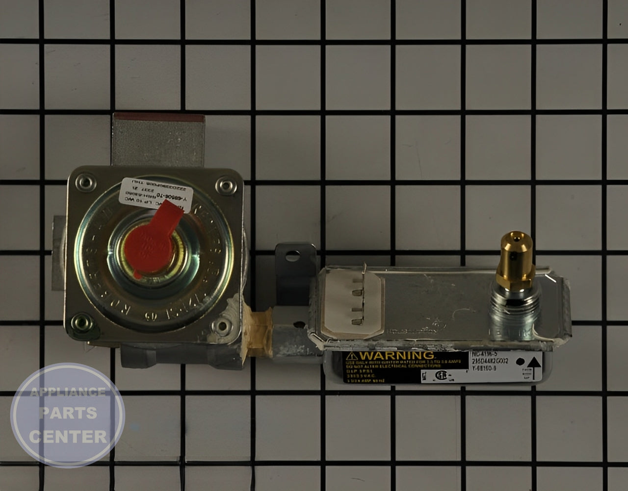 GE VALVE CONTROL ASSEMBLY WB21X38549 - Main view showing precise gas flow control for GEN Range/Stove/Oven models