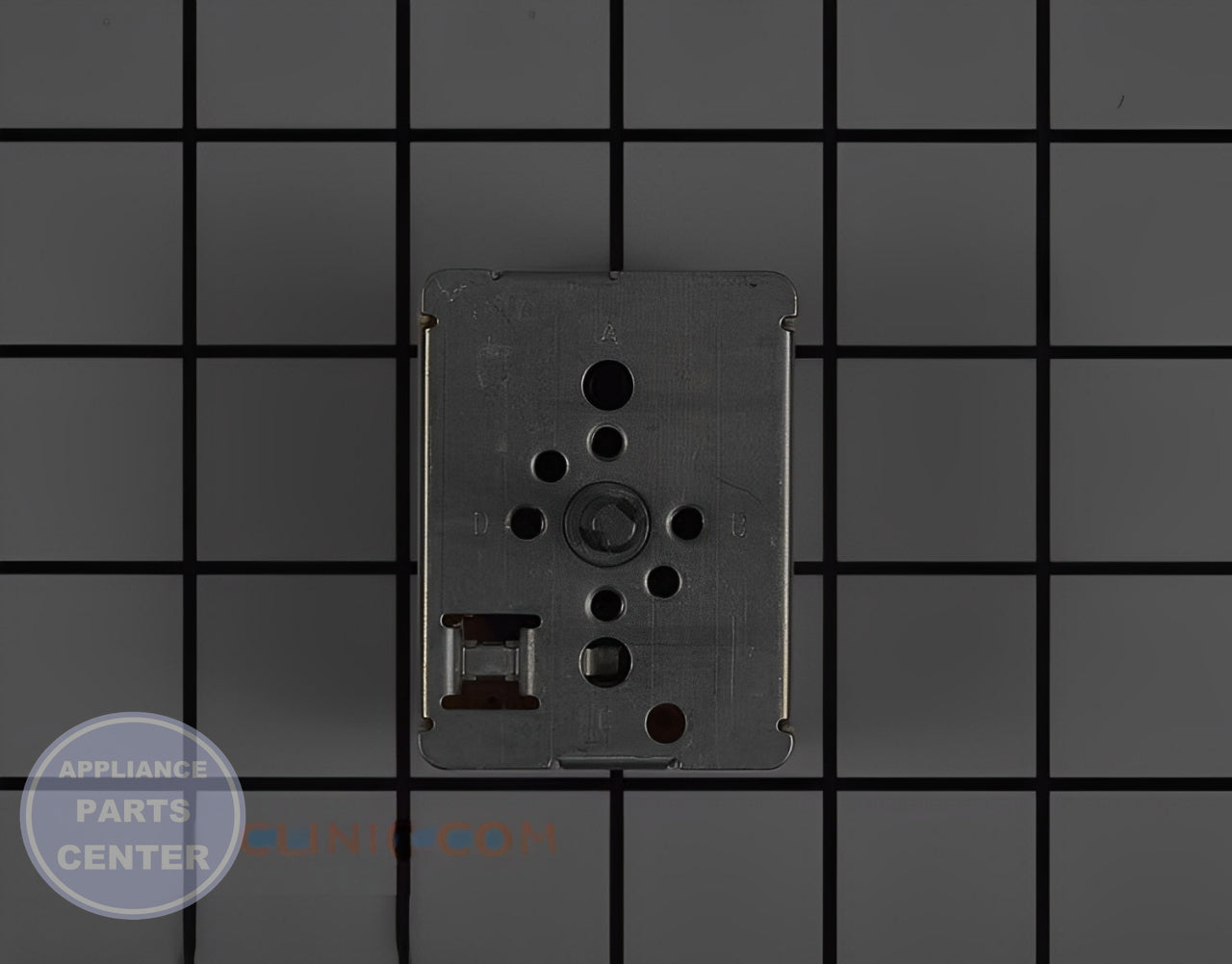 GE OVEN 6" INFINITE CONTROL SWITCH WB23K34830 - Main view showing precise temperature control for various GE models