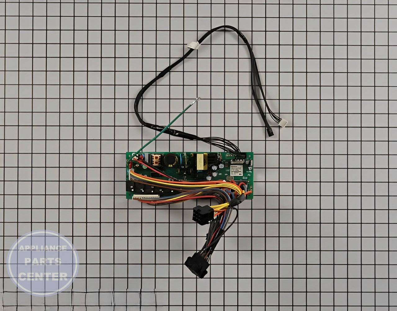 GE OVEN POWER SUPPLY RELAY BOARD WB23T10023 - Main view showing power control for GE Precision Series