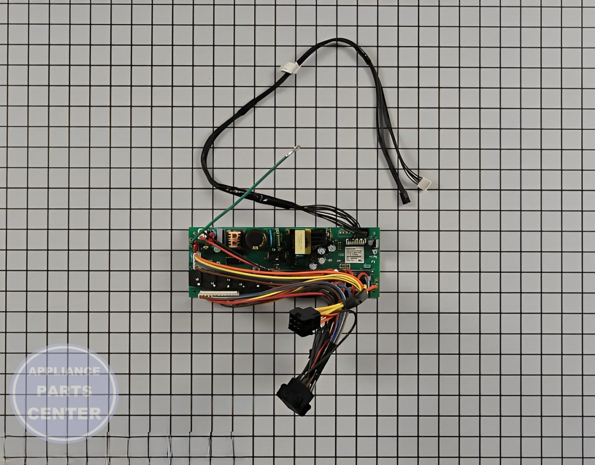 GE OVEN POWER SUPPLY RELAY BOARD WB23T10023 - Main view showing power control for GE Precision Series