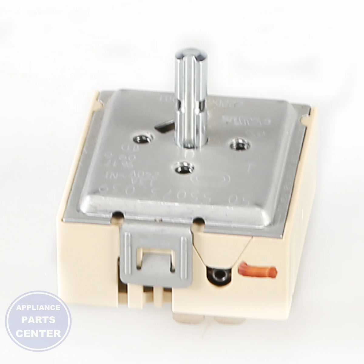 RANGE INFINITE CONTROL SWITCH WB24K10092 - Detailed view of wattage rating