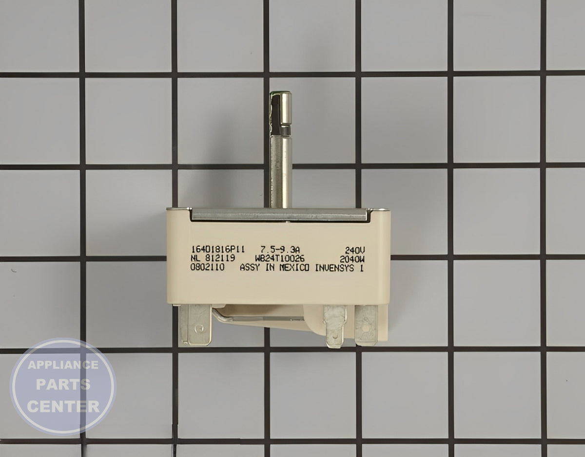 GE OVEN INFINITE CONTROL SWITCH (2000W) WB24T10026 - Detailed view of high power capacity
