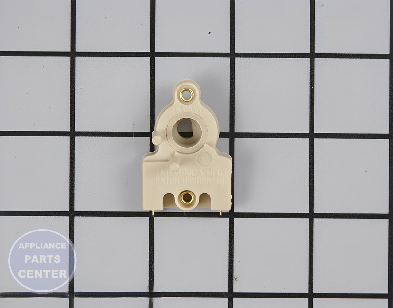 GE OVEN SPARK IGNITION SWITCH GAS VALVE WB24T10071 - Detailed view of reliable gas flow control features