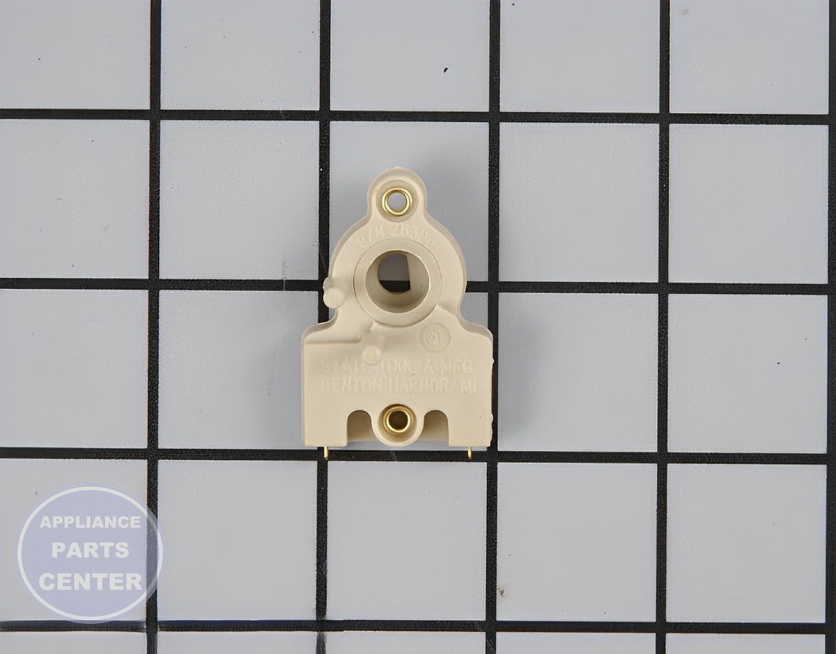 GE OVEN SPARK IGNITION SWITCH GAS VALVE WB24T10071 - Detailed view of reliable gas flow control features