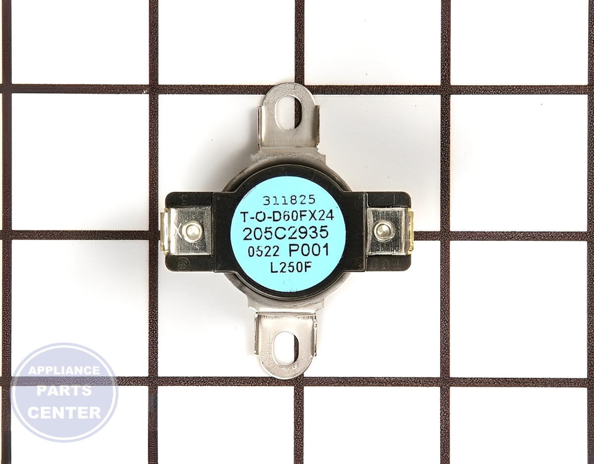 GE Limit Switch WB24T10116 - Main view showing precise temperature control for GE JBS27WK1WW and JBP23DR1WW models