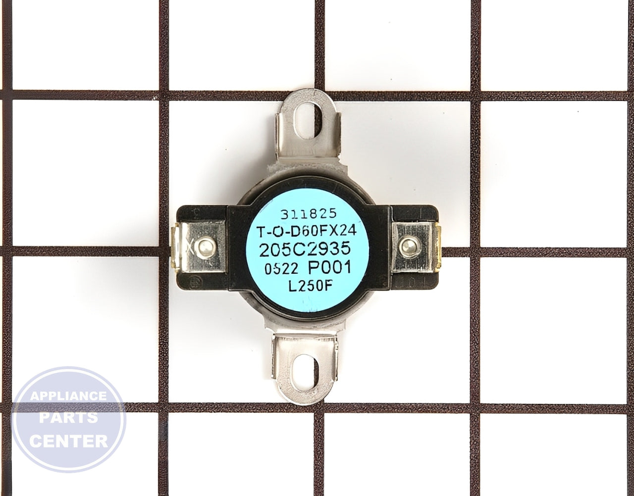 GE Limit Switch WB24T10116 - Main view showing precise temperature control for GE JBS27WK1WW and JBP23DR1WW models