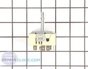 GE OVEN INFINITE SWITCH CONTROL WB24T10119 - Main view showing precise temperature control for GEN Range/Stove/Oven models