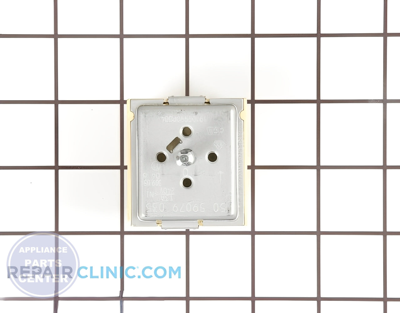 GE OVEN INFINITE SWITCH CONTROL WB24T10119 - Detailed view of switch for precise temperature adjustments