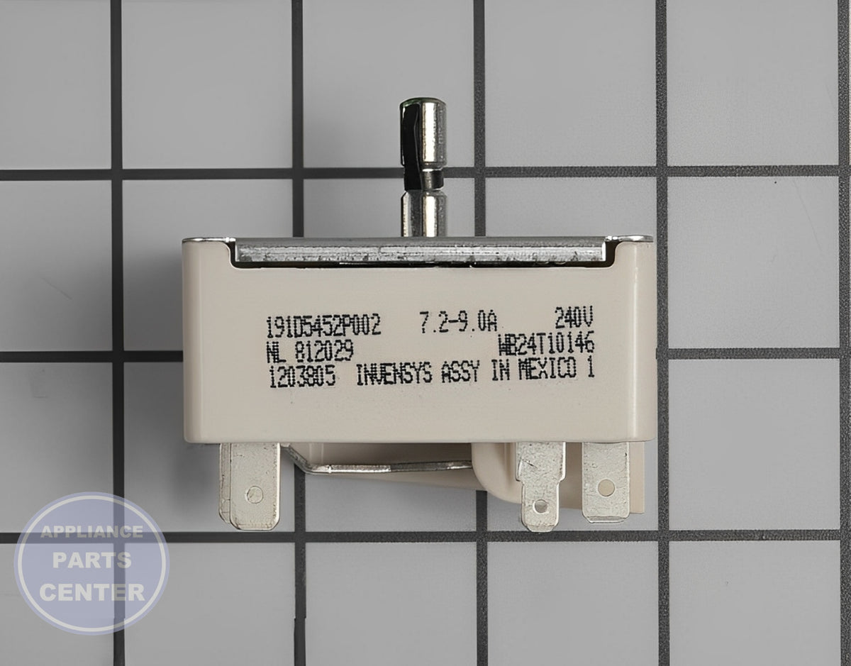 GE OVEN SURFACE ELEMENT CONTROL WB24T10146 - Main view showing precise control for specific models