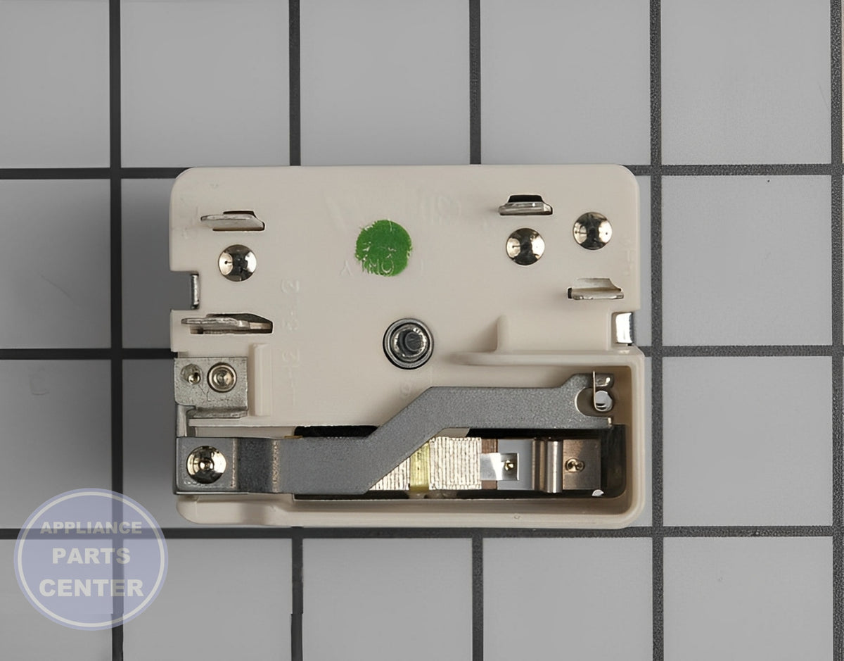 GE OVEN SURFACE ELEMENT CONTROL WB24T10146 - Side view with exact specifications
