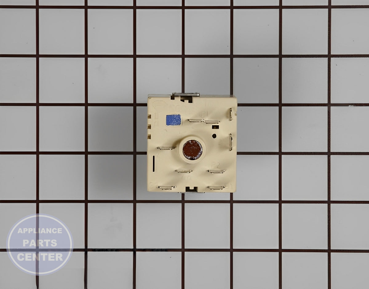 GE OVEN INFINITE SWITCH CONTROL WB24T10153 - Detailed view of heat control specifications