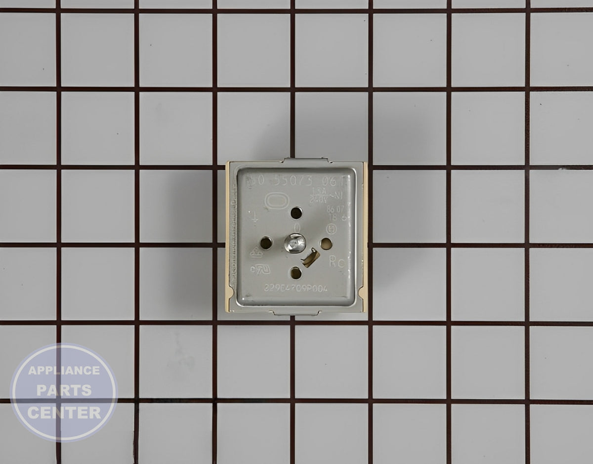 GE OVEN INFINITE SWITCH CONTROL WB24T10153 - Main view showing precise heat control for GE models