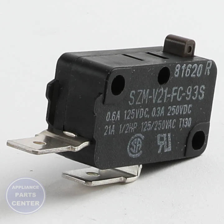 GEH MICRO SWITCH WB24X10172 - Installation in specific model showing key mounting points